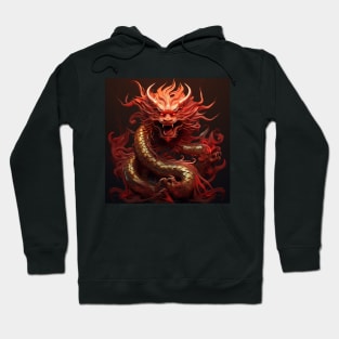 Year of the Dragon 2024 Zodiac Lunar Hoodie